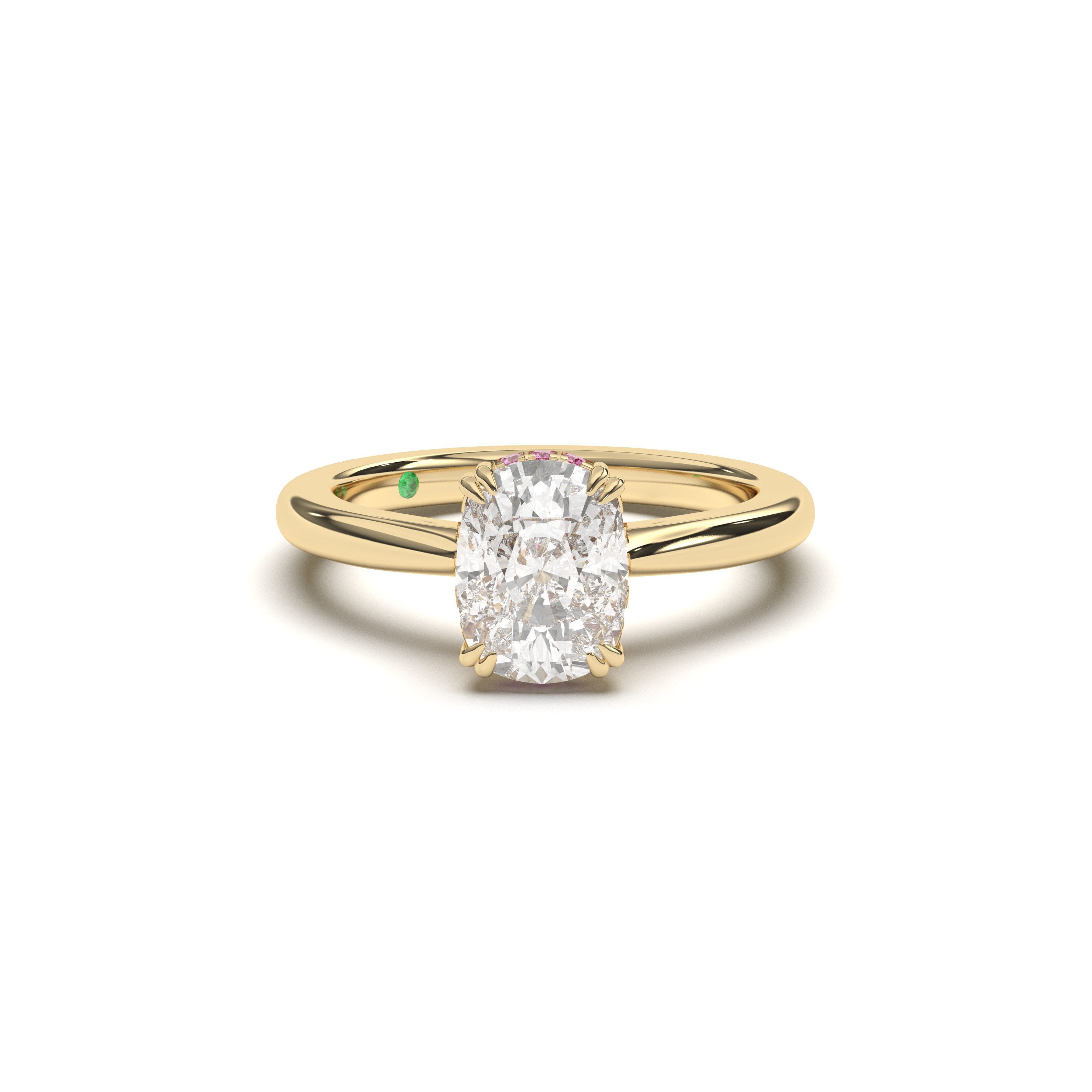 2.1ct Soline Old Mine Cushion