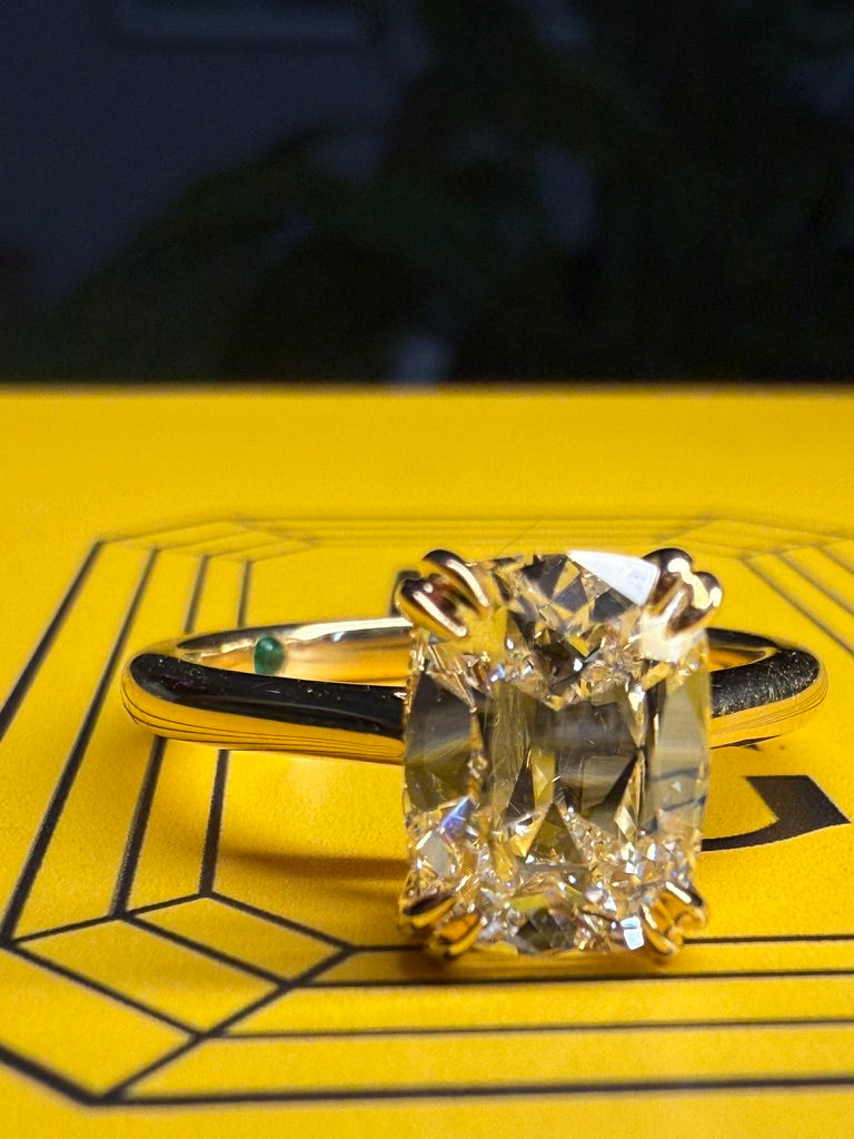 2.1ct Soline Old Mine Cushion