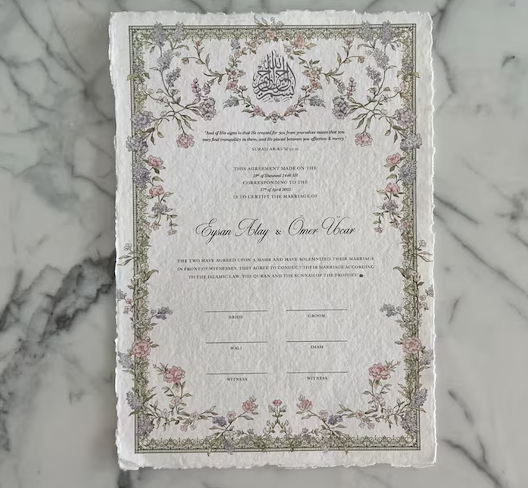 Nikah - Zertifikat
