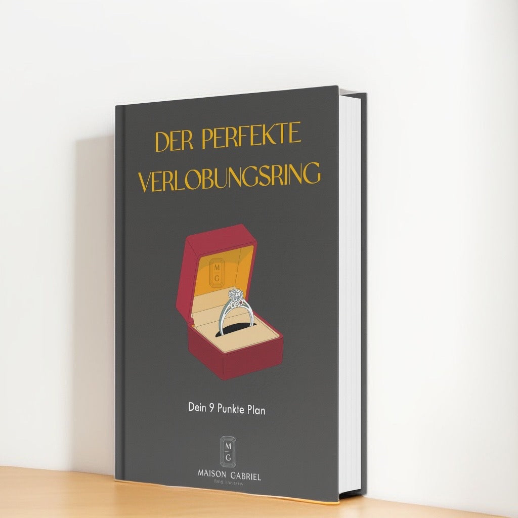 E-Book „Der perfekte Verlobungsring“ – 9-Punkte-Plan für die Auswahl des idealen Rings.