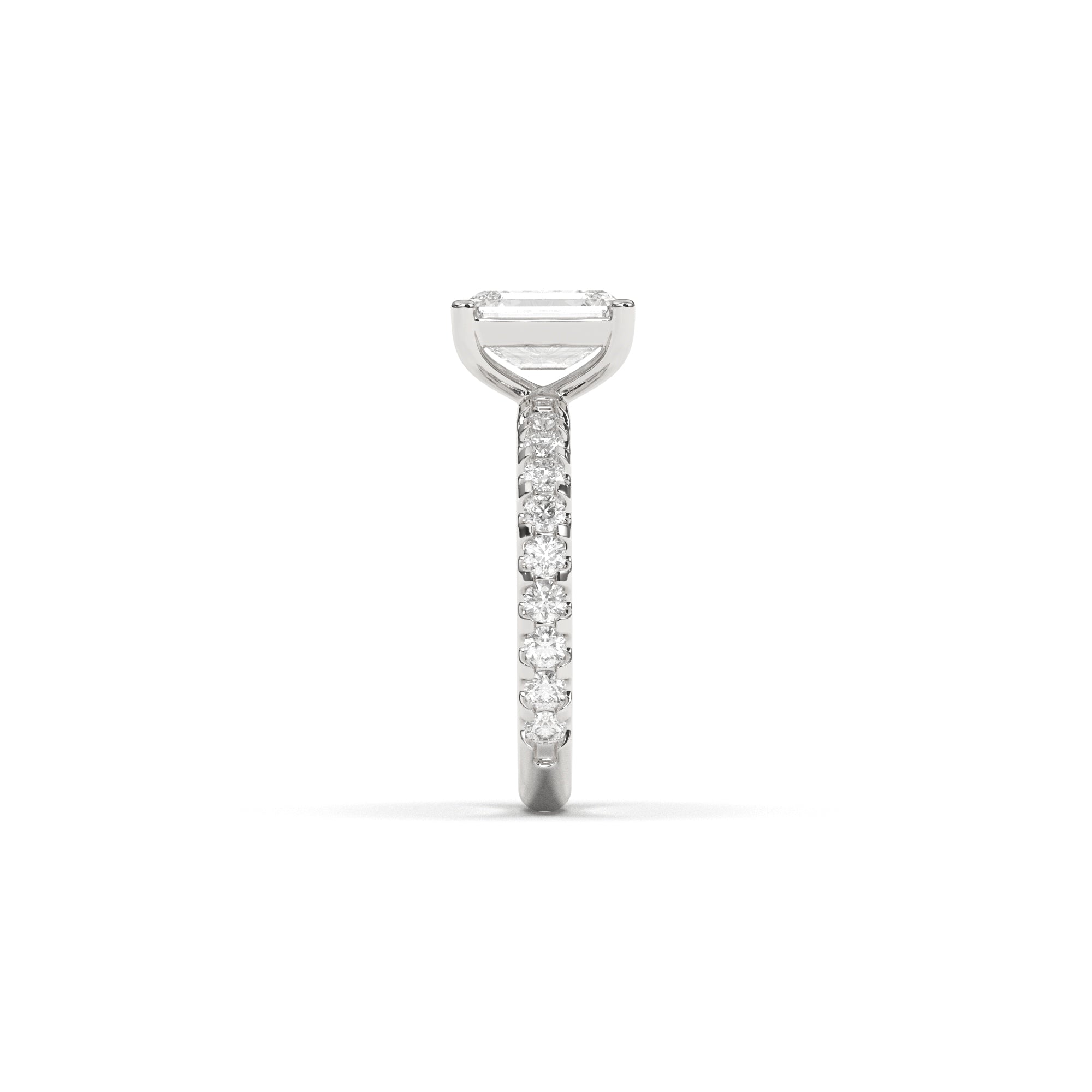 Emerald Grand Claire Pavé  - 2,5 mm