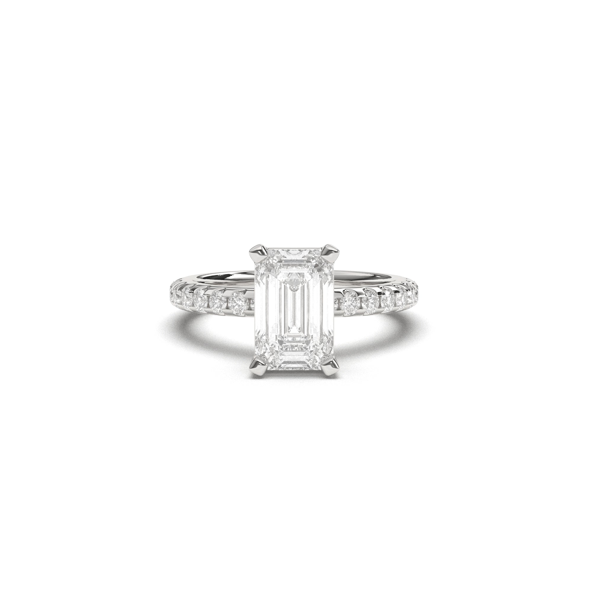 Emerald Claire Pavé - 2,00 mm