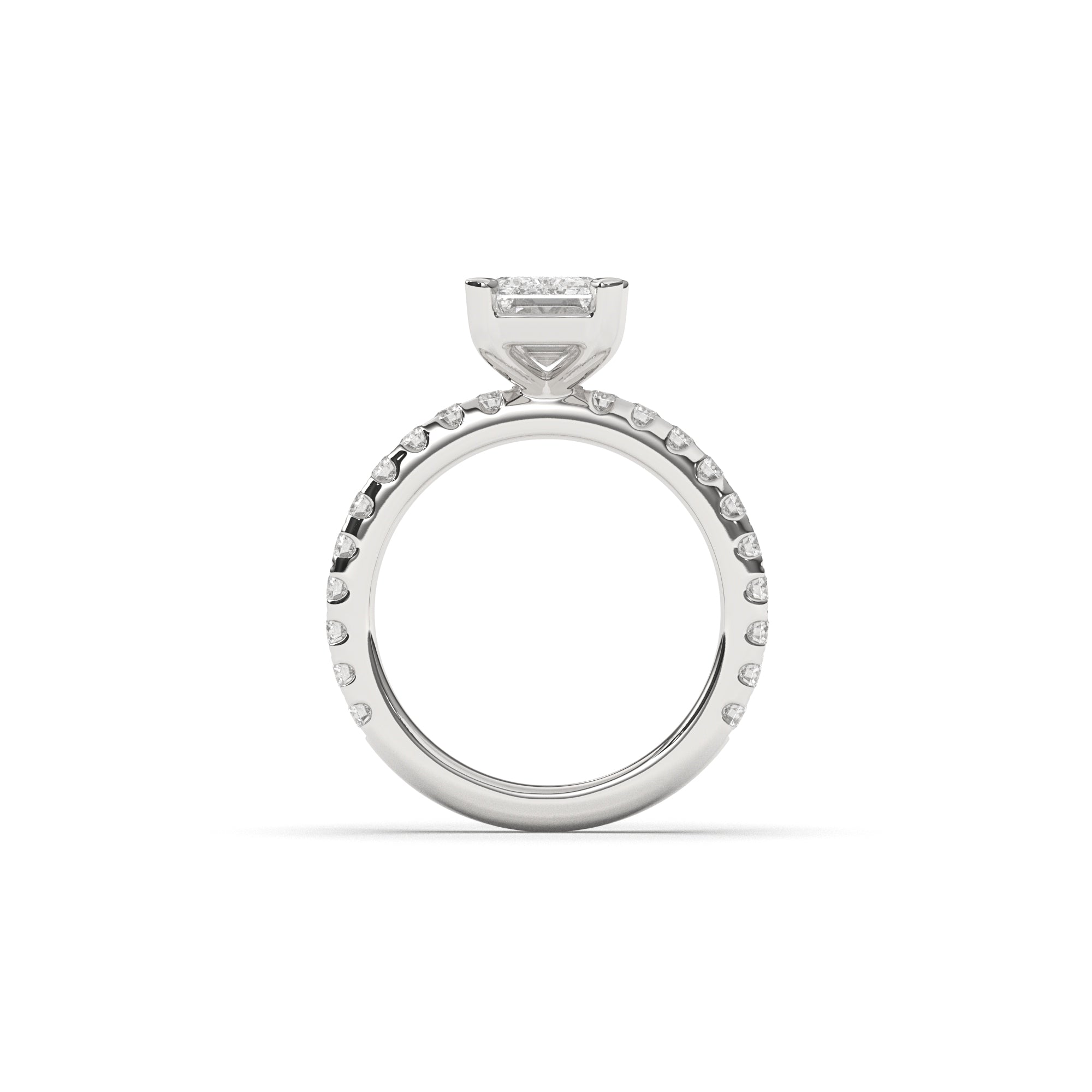 Emerald Claire Pavé - 2,00 mm