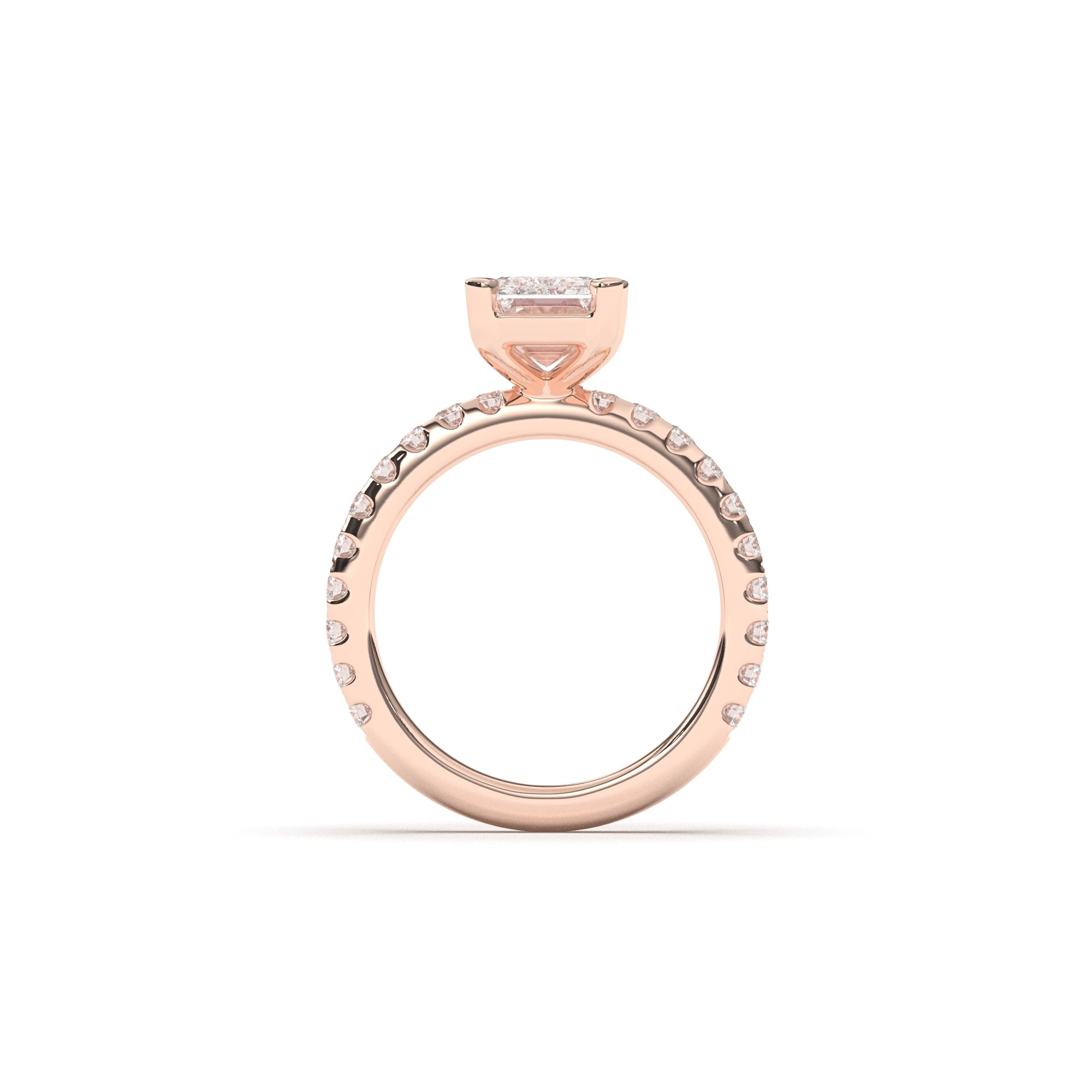 Emerald Claire Pavé - 2,00 mm