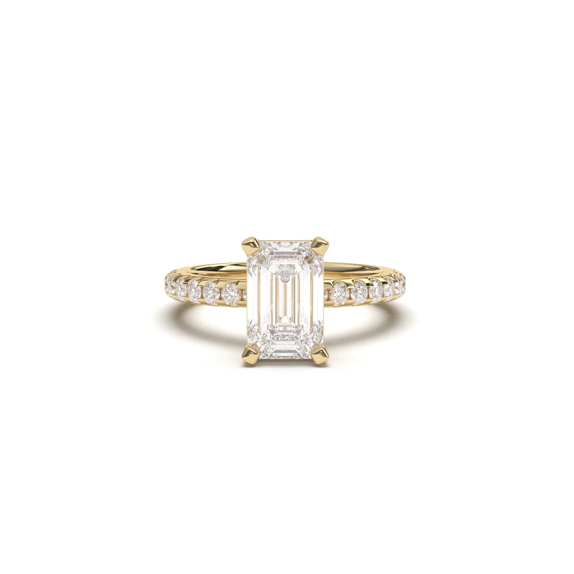 Emerald Claire Pavé - 2,00 mm