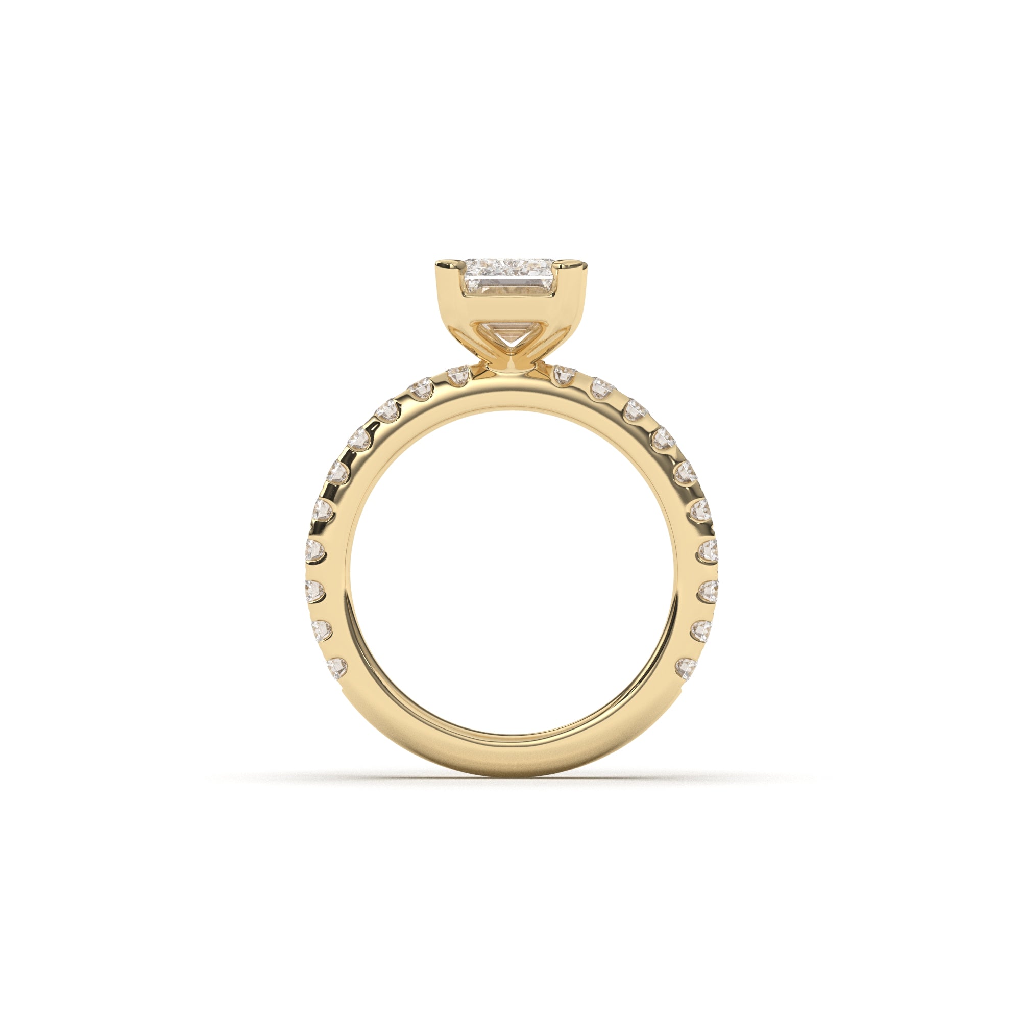 Emerald Claire Pavé - 2,00 mm
