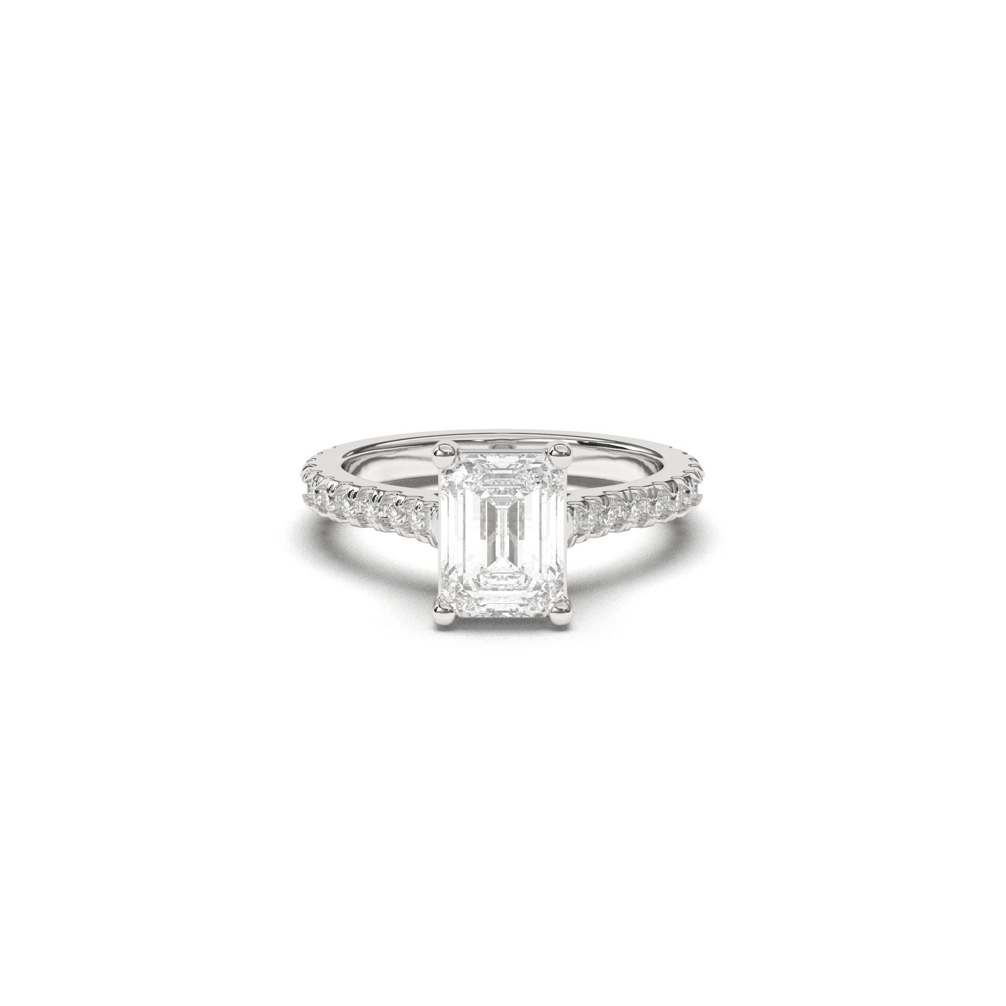 Emerald Soline Pavé - 2,00 mm