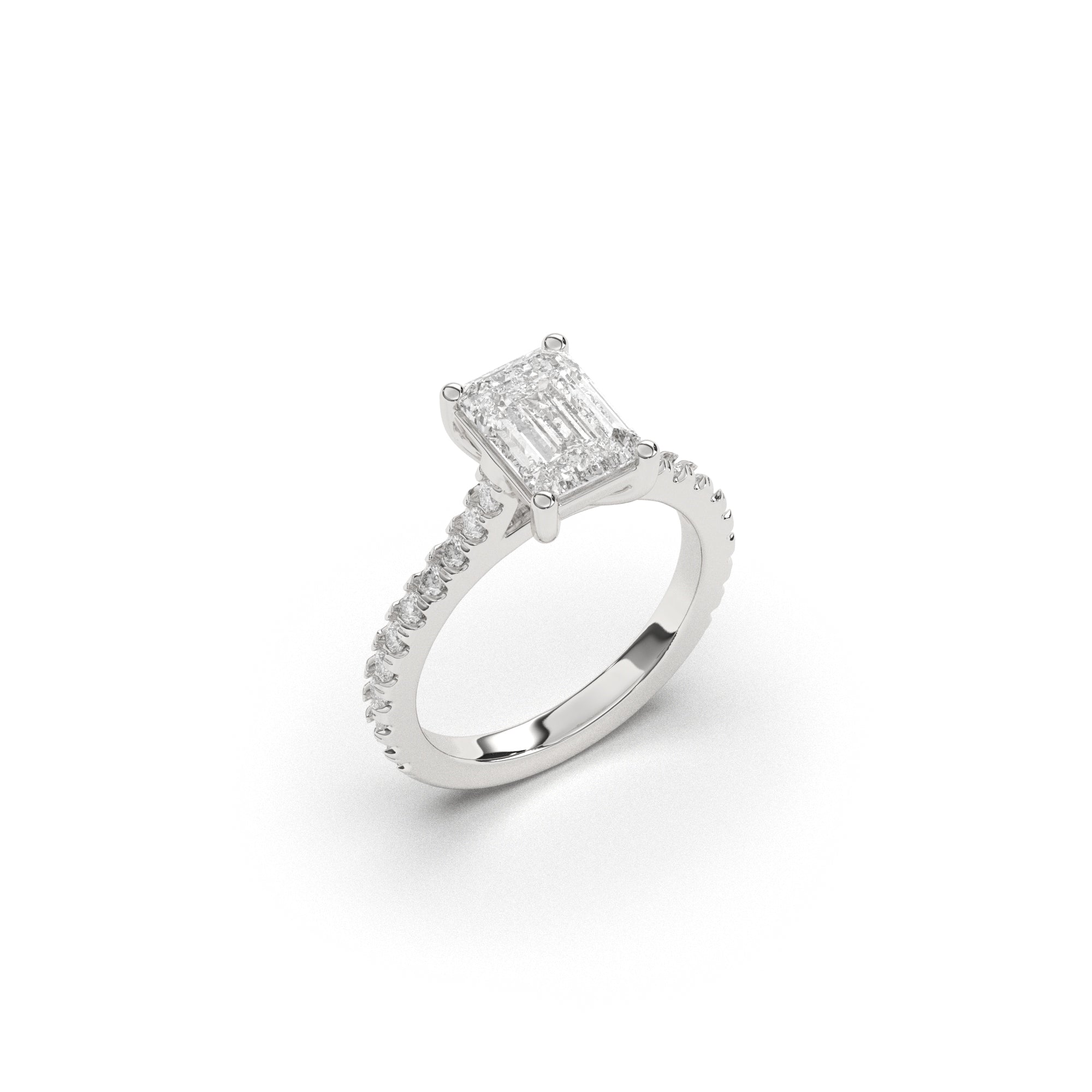 Emerald Soline Pavé - 2,00 mm