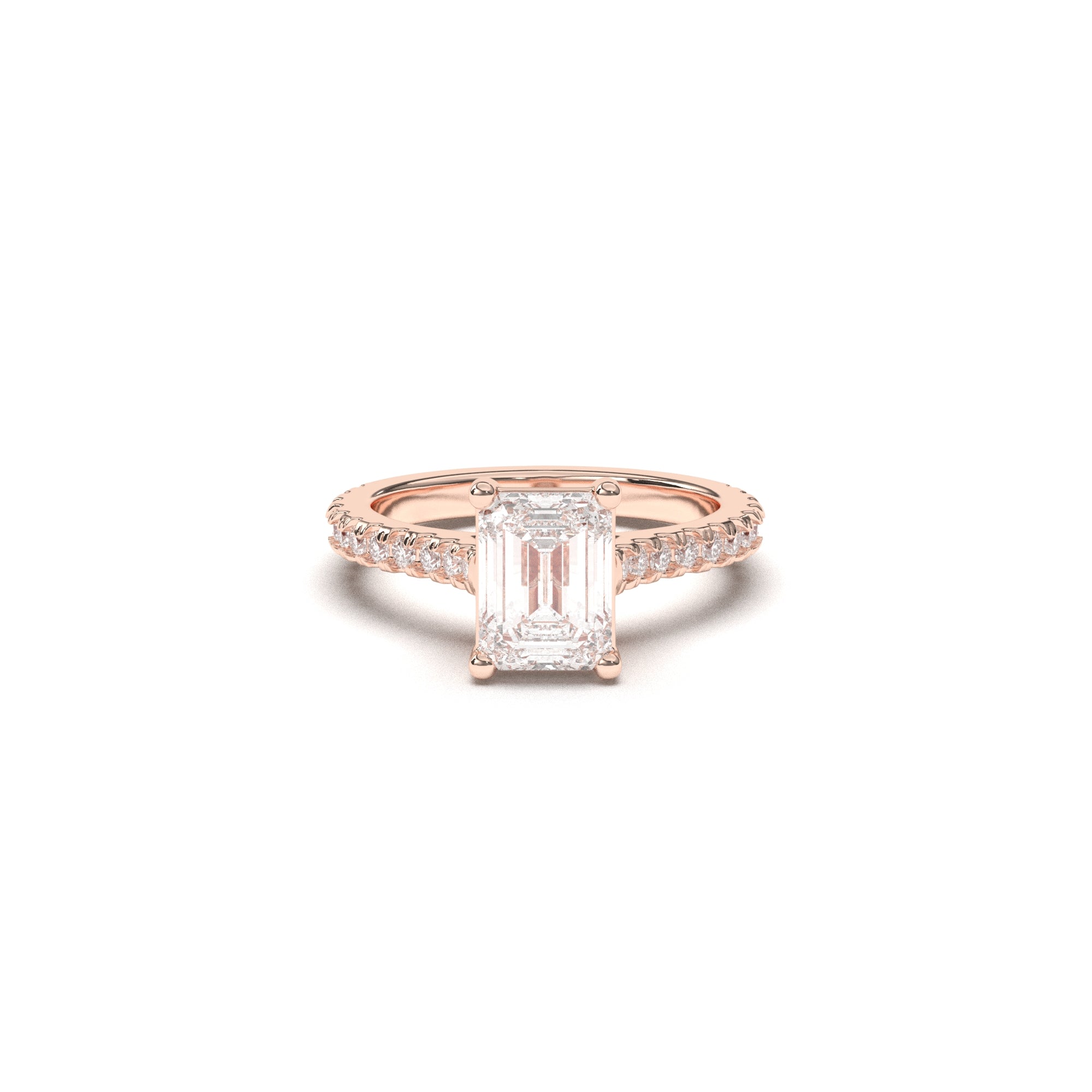Emerald Soline Pavé - 2,00 mm