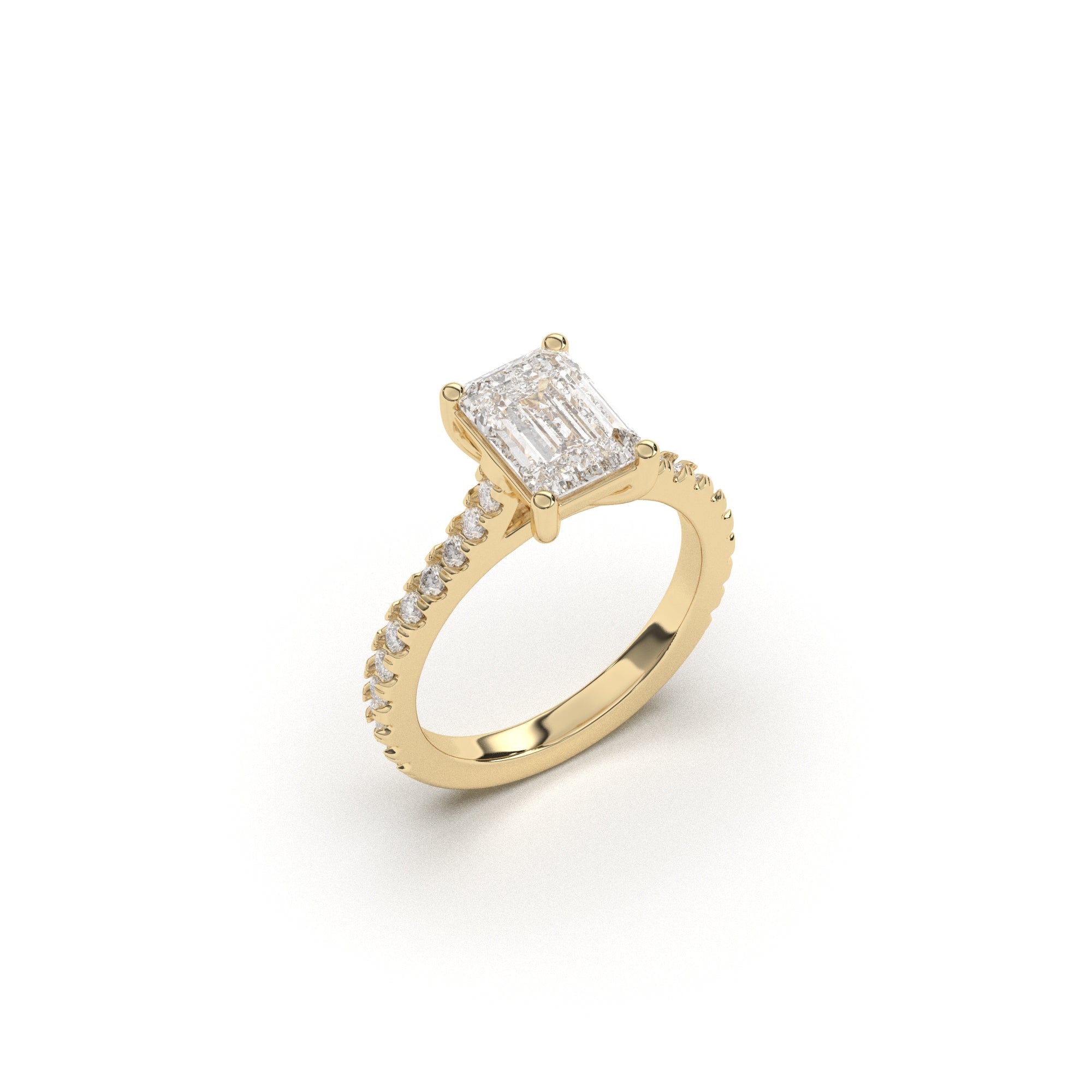 Emerald Soline Pavé - 2,00 mm