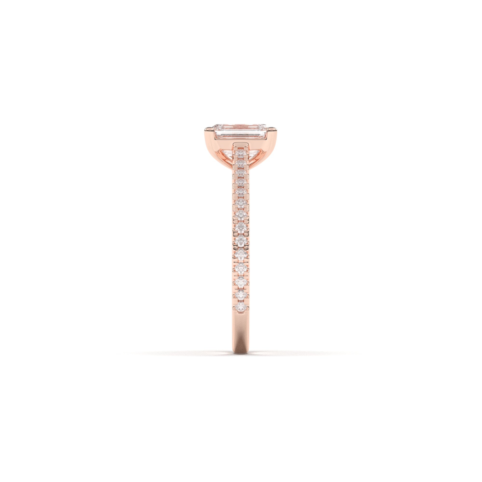 Emerald Petit Soline Pavé - 1,5 mm