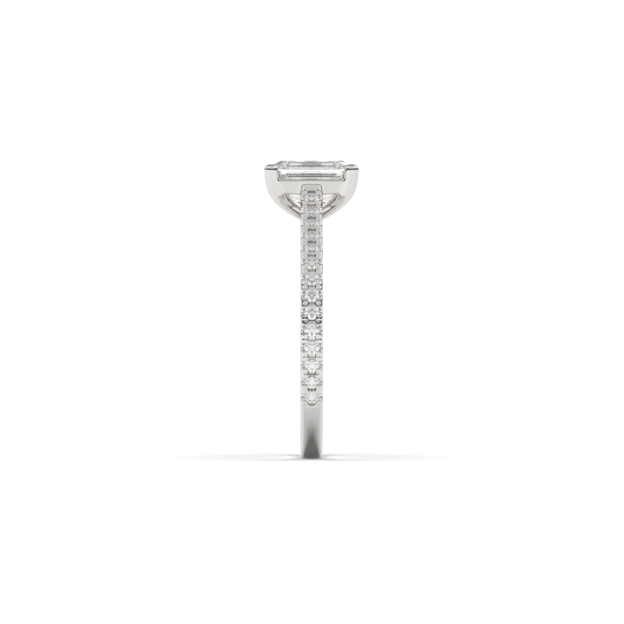 Emerald Petit Soline Pavé - 1,5 mm