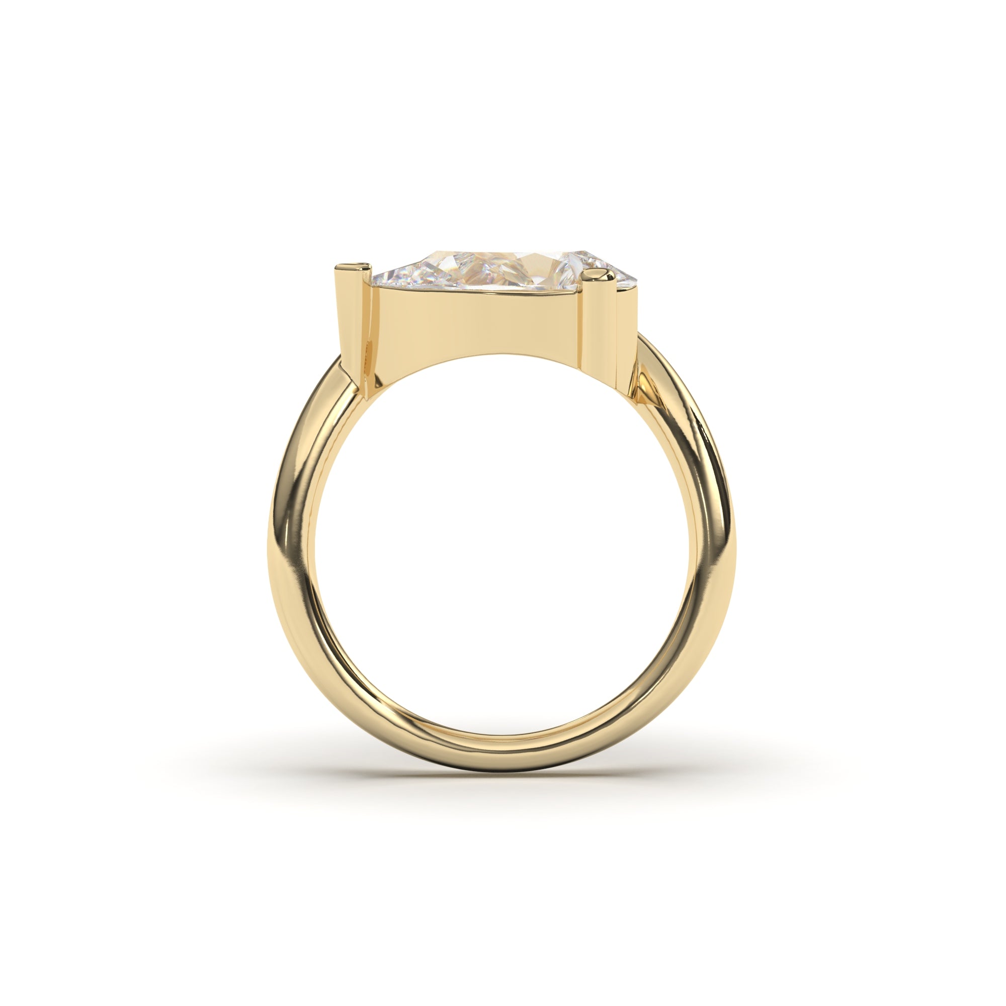 2.2ct Pear Shape Ring