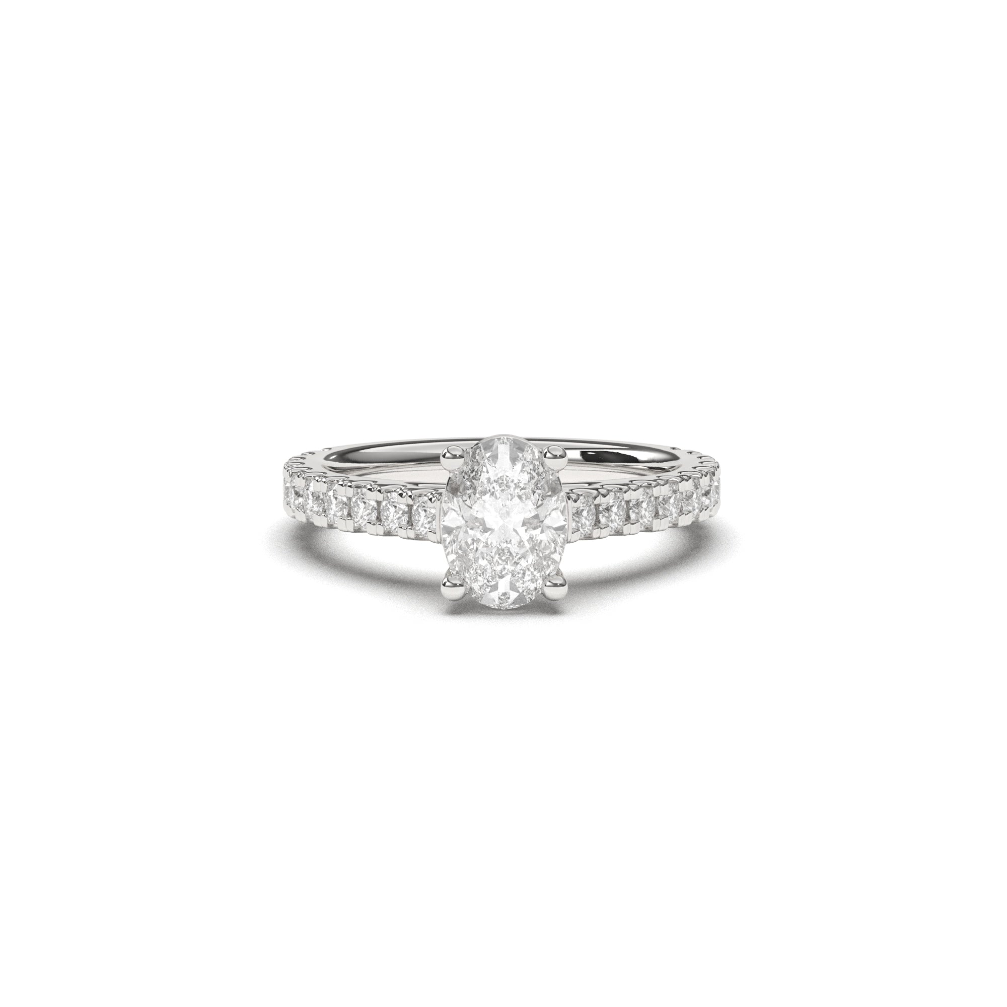 Oval Soline Pavé - 2,00 mm