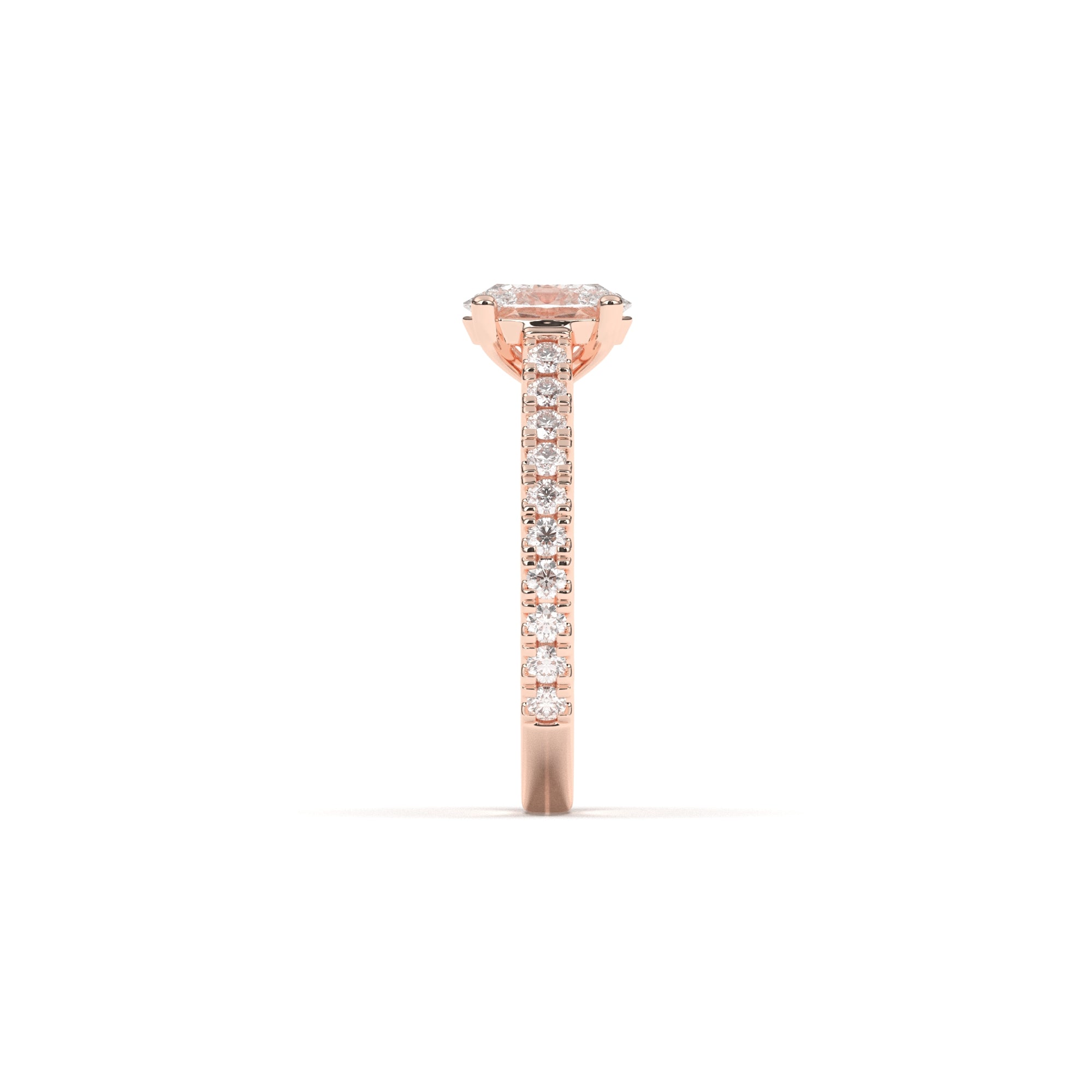 Oval Soline Pavé - 2,00 mm