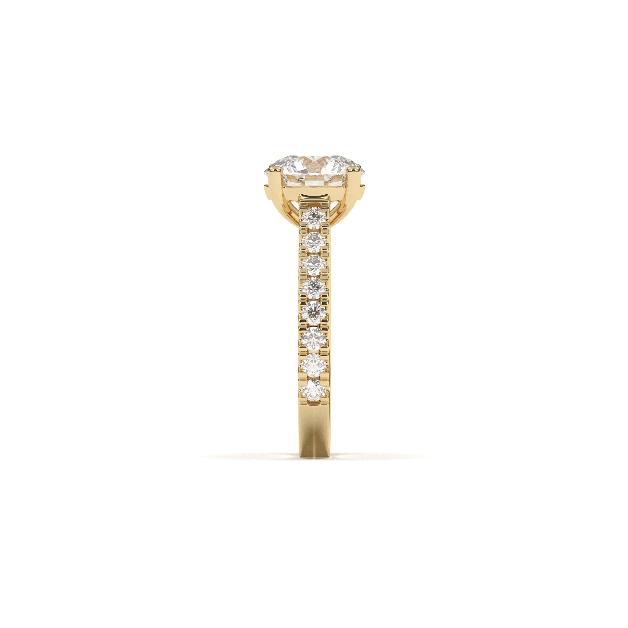Brillant Grand Soline Pavè - 2,5 mm