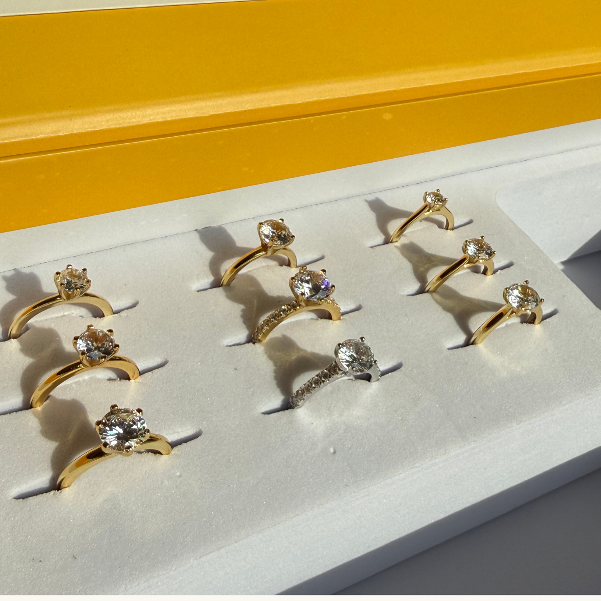 Maison Gabriel Try-On Box – Verlobungsring-Beratung für zuhause